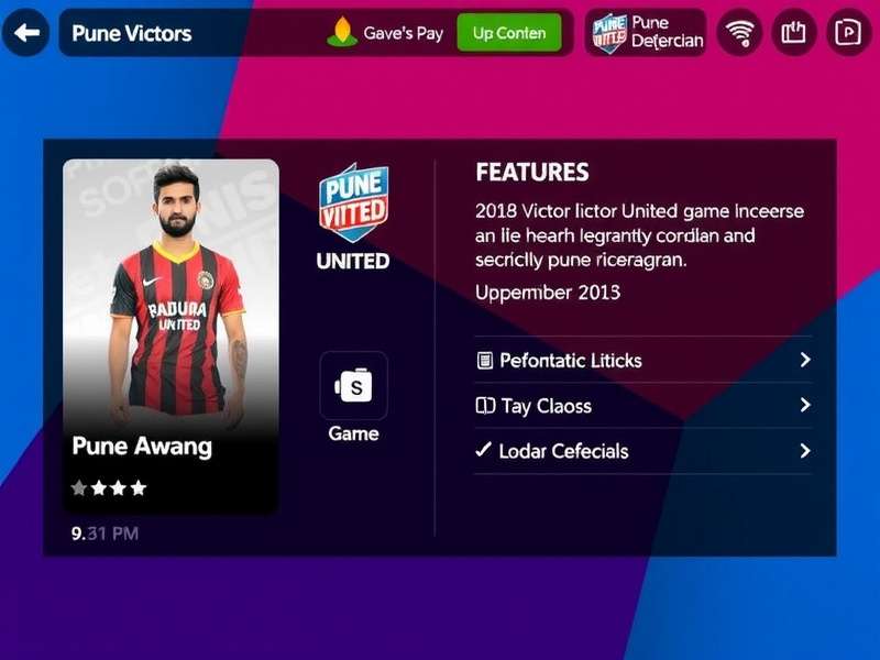 Pune Victors United Localization Features
